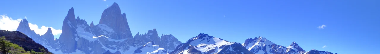 This few is from one of the mountains above El Chaltén