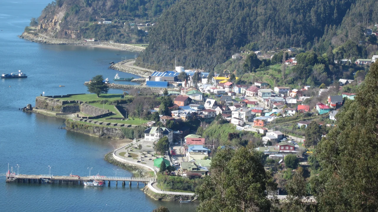 Corral visto desde el cerro.