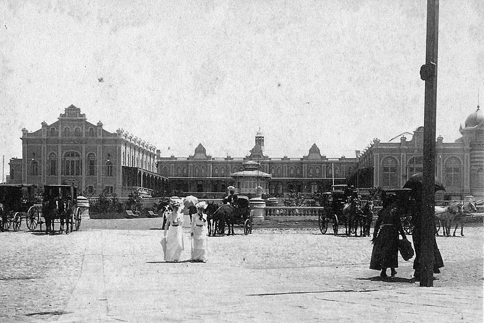 Bristol Hotel of Mar del Plata, Buenos Aires Province. The hotel was opened in 1888 and closed in 1944.