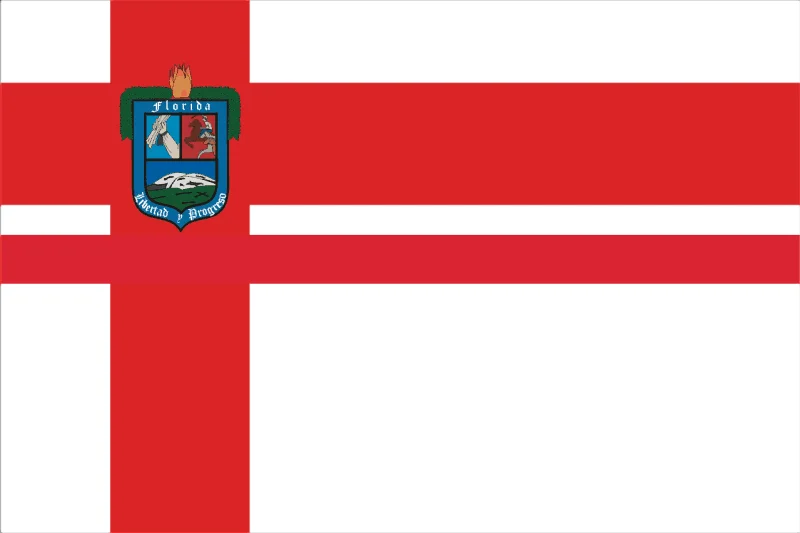 Flag of the Department of Florida, Uruguay.
Drawn by: Jordevi