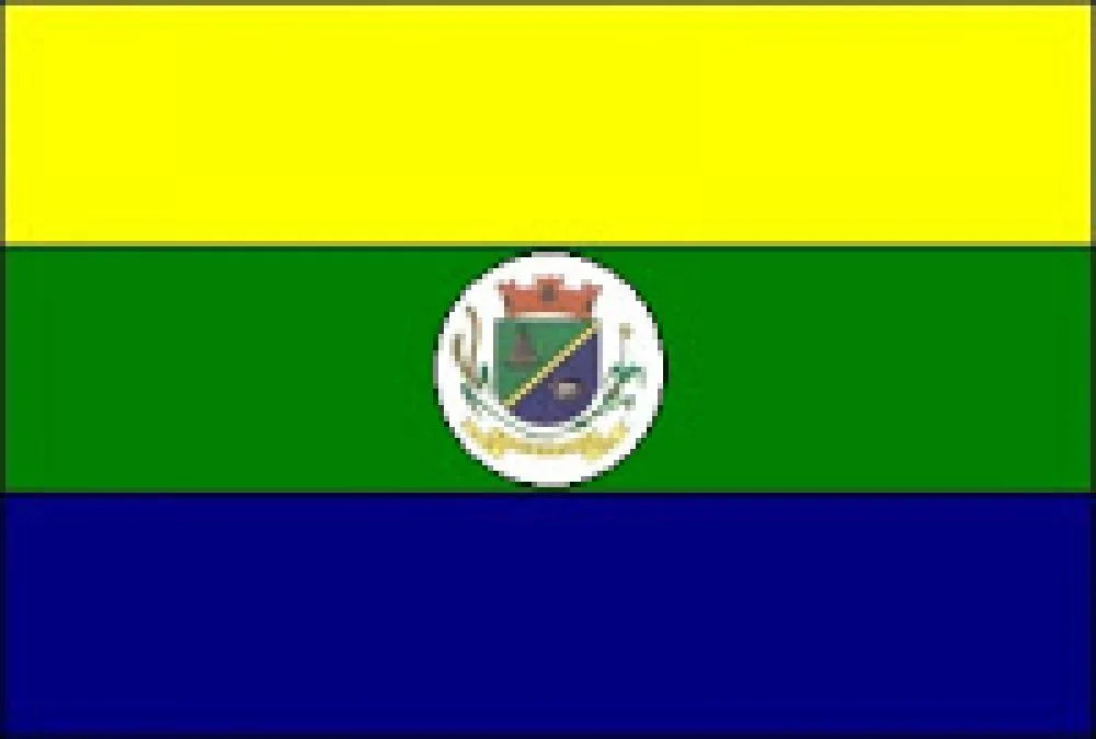 Bandeira de Pilar de Goiás, Goiás, Brasil.