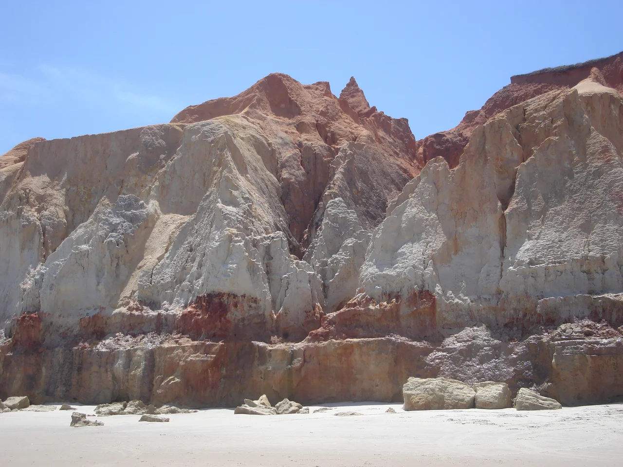 Monumento Natural Falesias de Beberibe, Ceará, Brazil - Beberibe Cliff in Ceará State, Brazil