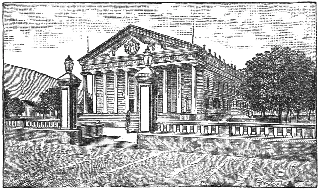 The National Theatre, Guatemala. Knowns a Teatro Colon it was destroyed in 1917-1918 by the earthquakes that leveled Guatemala City.