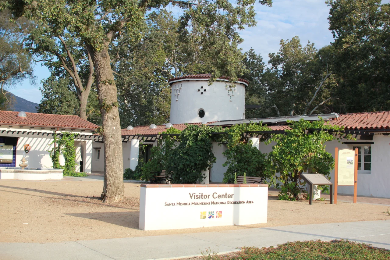 The Anthony C. Bielson Interagency Visitor Center, which represents the National Park Service, California State Parks, Santa Monica Mountain Conservancy, and the Mountains Recreation & Conservation Authority.