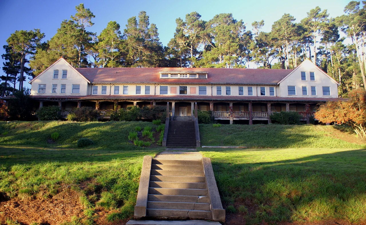 Marconi Conference Center in Tomales Bay, Marin County, Northern California.