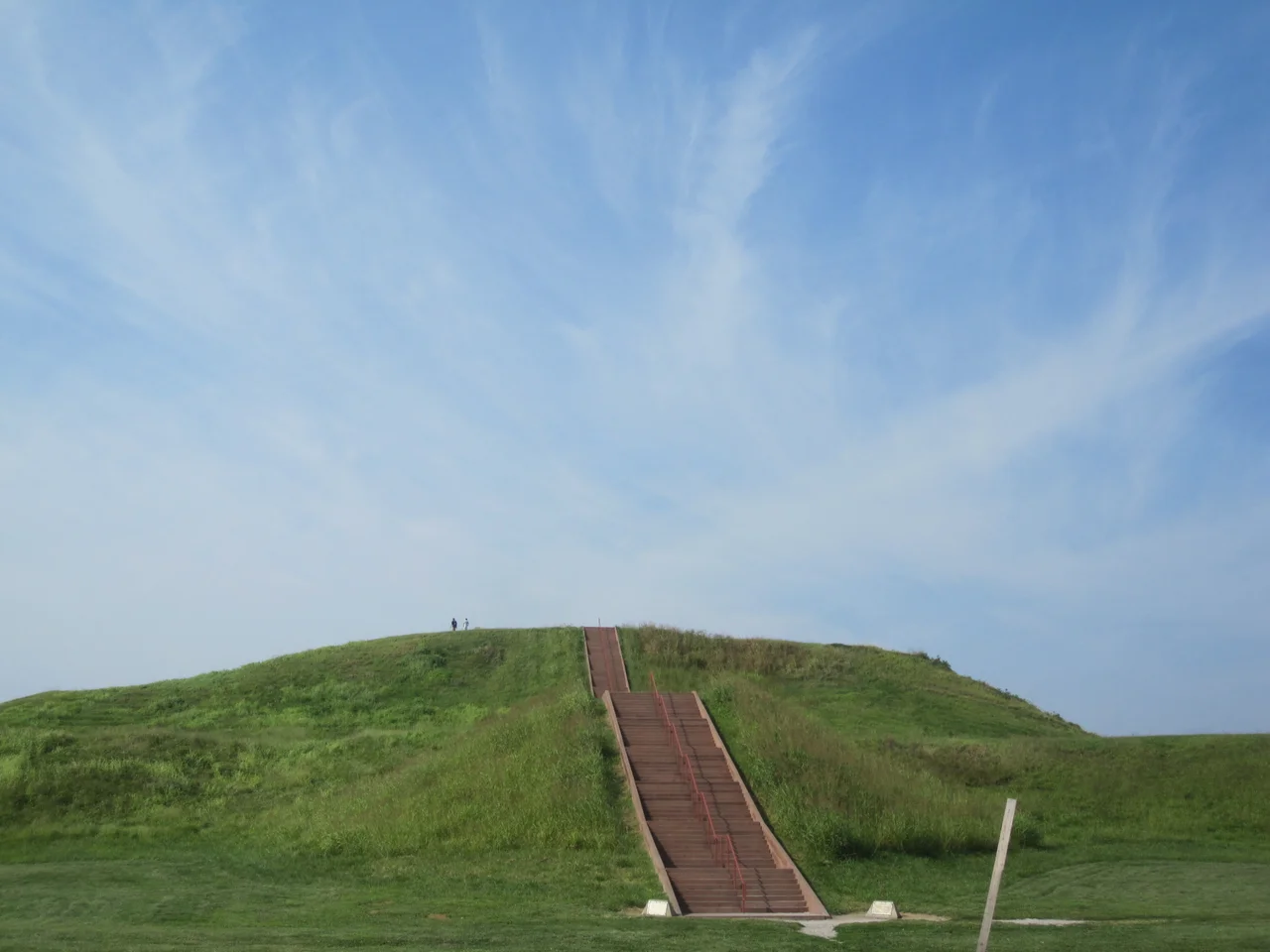 Monk's Mound in Cahokia