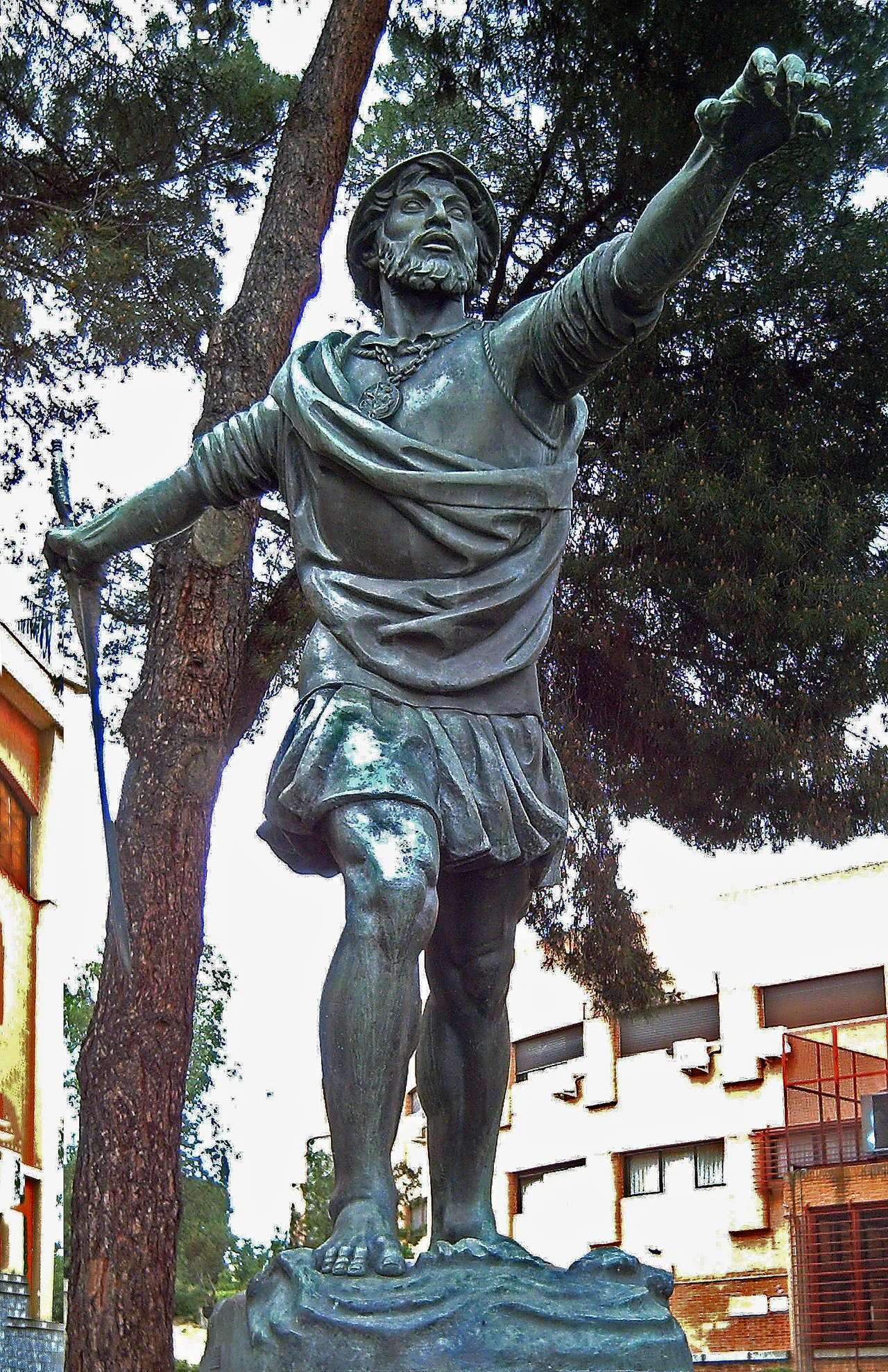 Depicted person: Vasco Núñez de Balboa