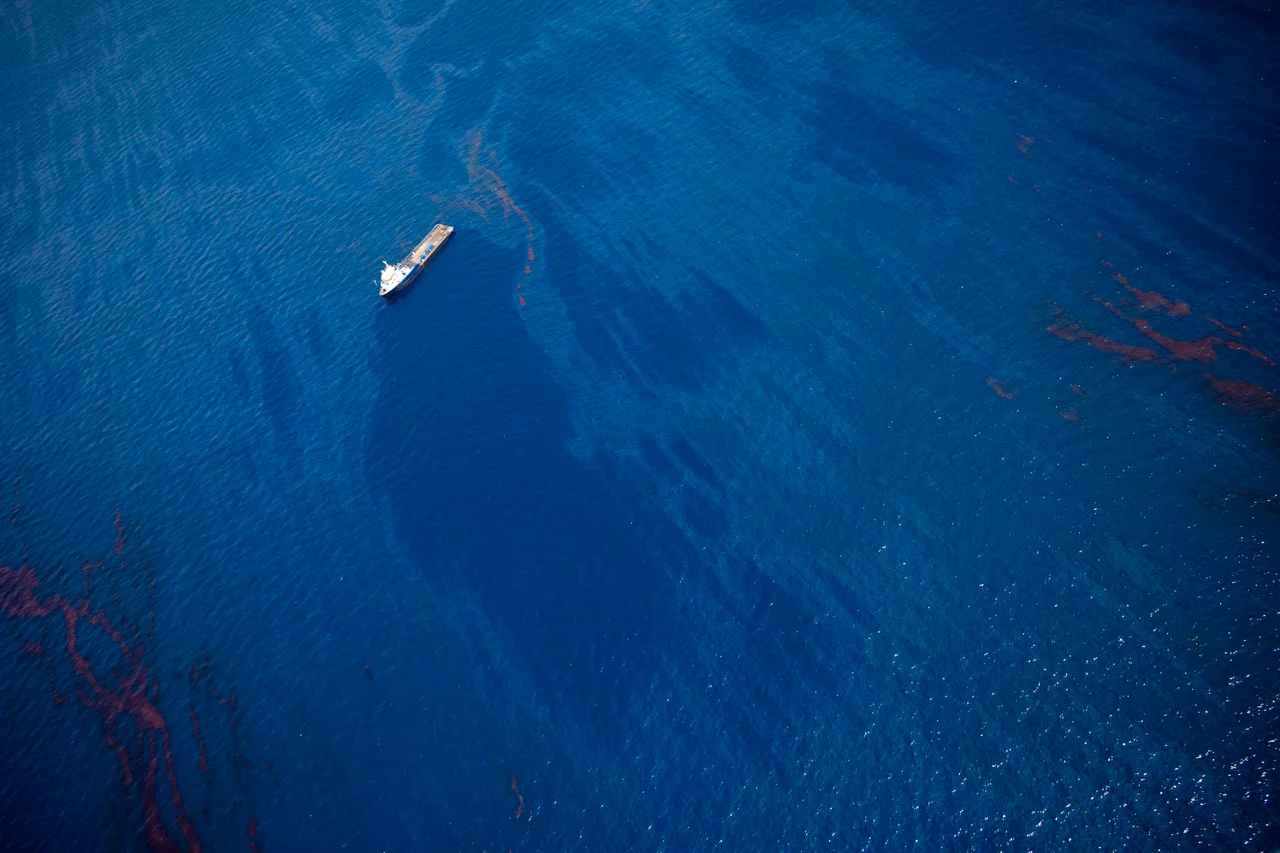 Gulf of Mexico, June 18, 2010 during the Deepwater Horizon oil spill