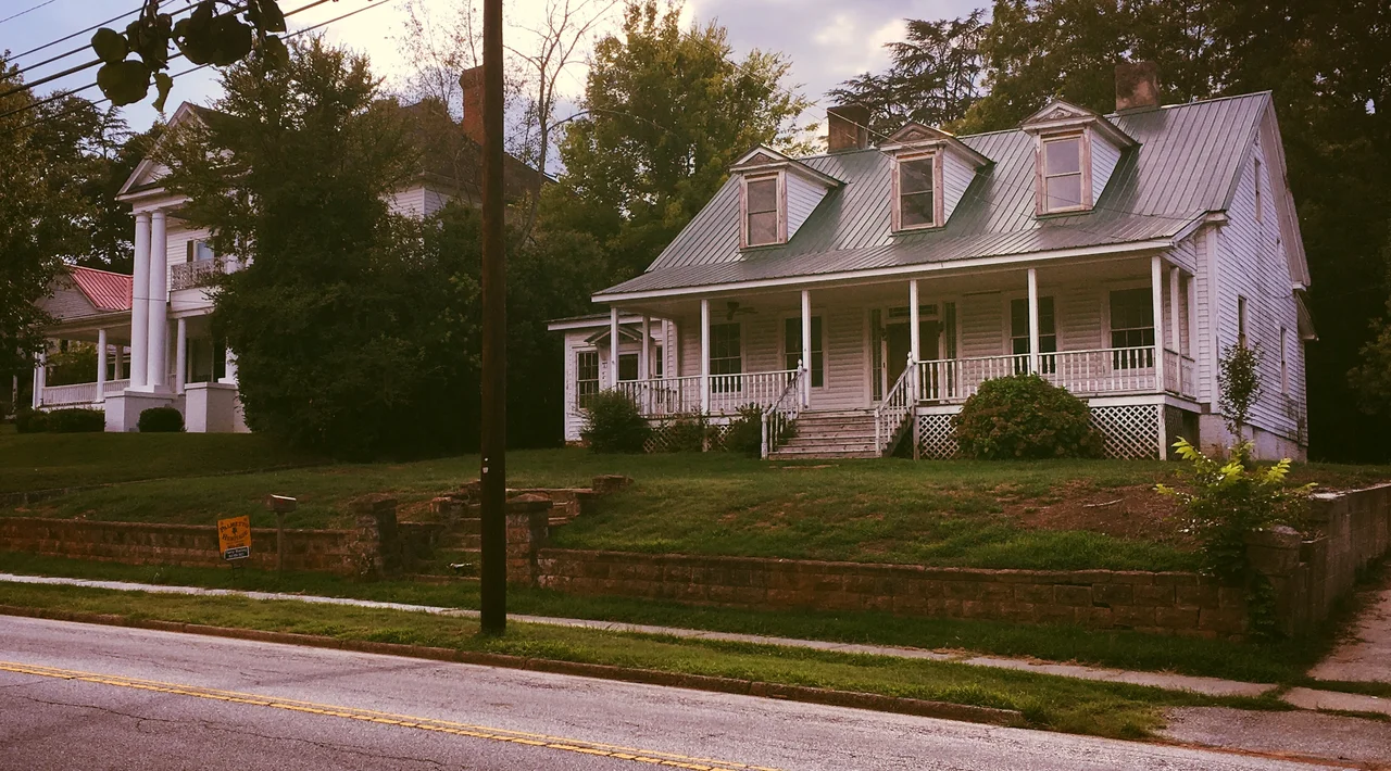 The Hix-Blackwell House, Laurens, South Carolina; part of the South Harper Historic District