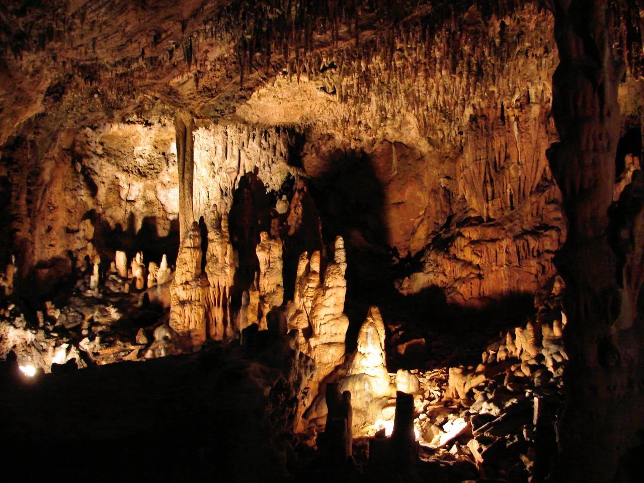 Grand Caverns at Grottoes, Virginia, United States