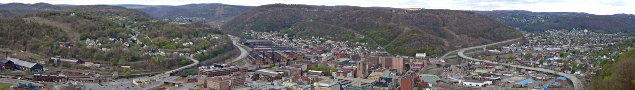 Panorama of Johnstown, Pennsylvania