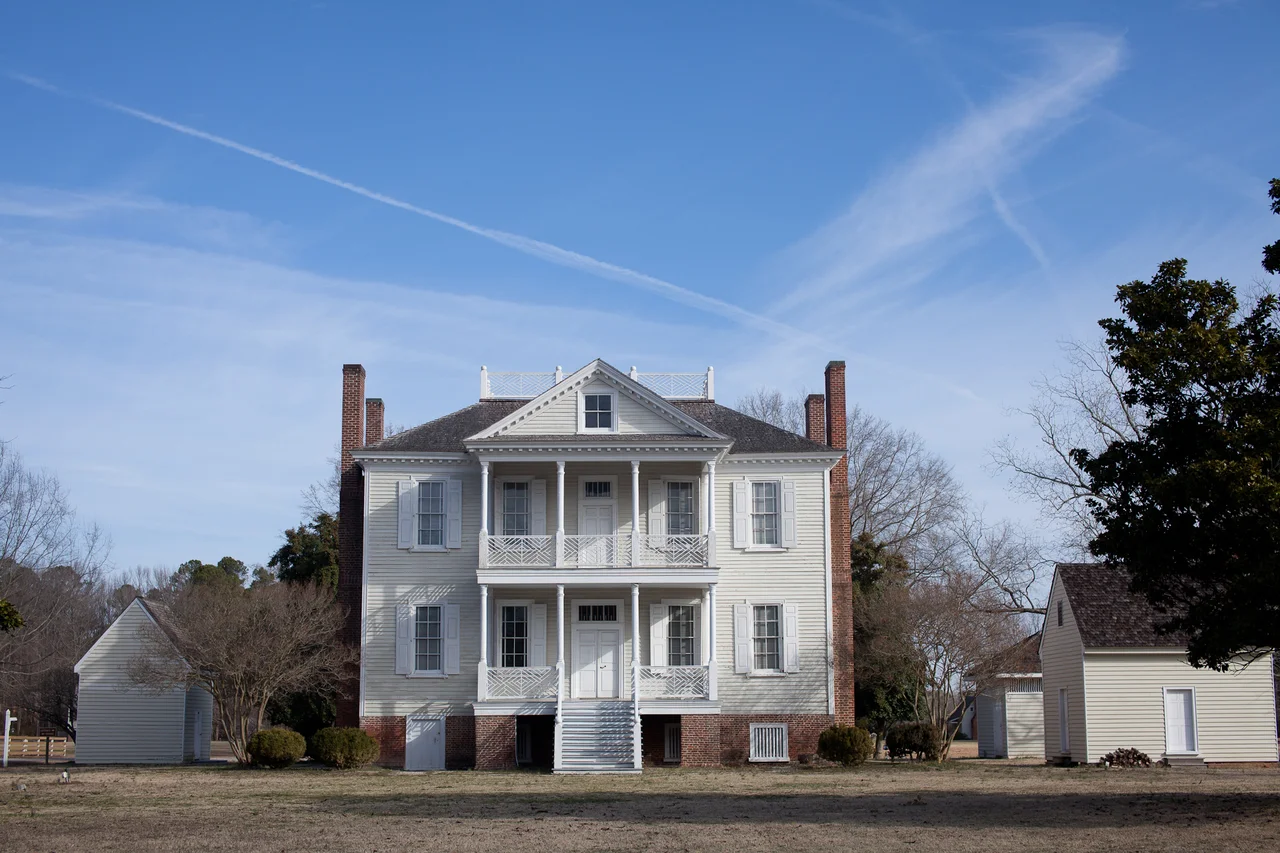 Hope Plantation, 4 miles (6.4 km) northwest of Windsor, off NC 308 Windsor