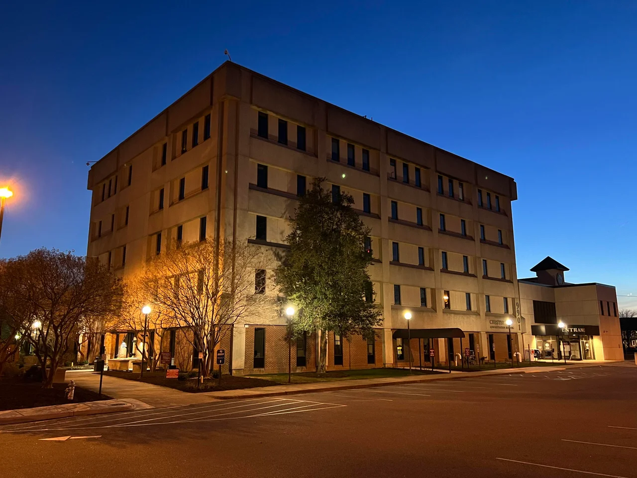 Chesterfield County Administration Building, in Chesterfield County, Virginia.