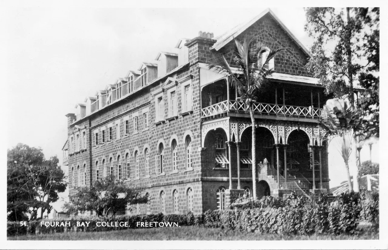 Fourah Bay College, Freetown, postcard early 1930s