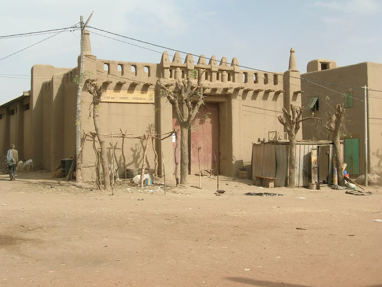 The Great Clay Mosque in Djenne, Mali