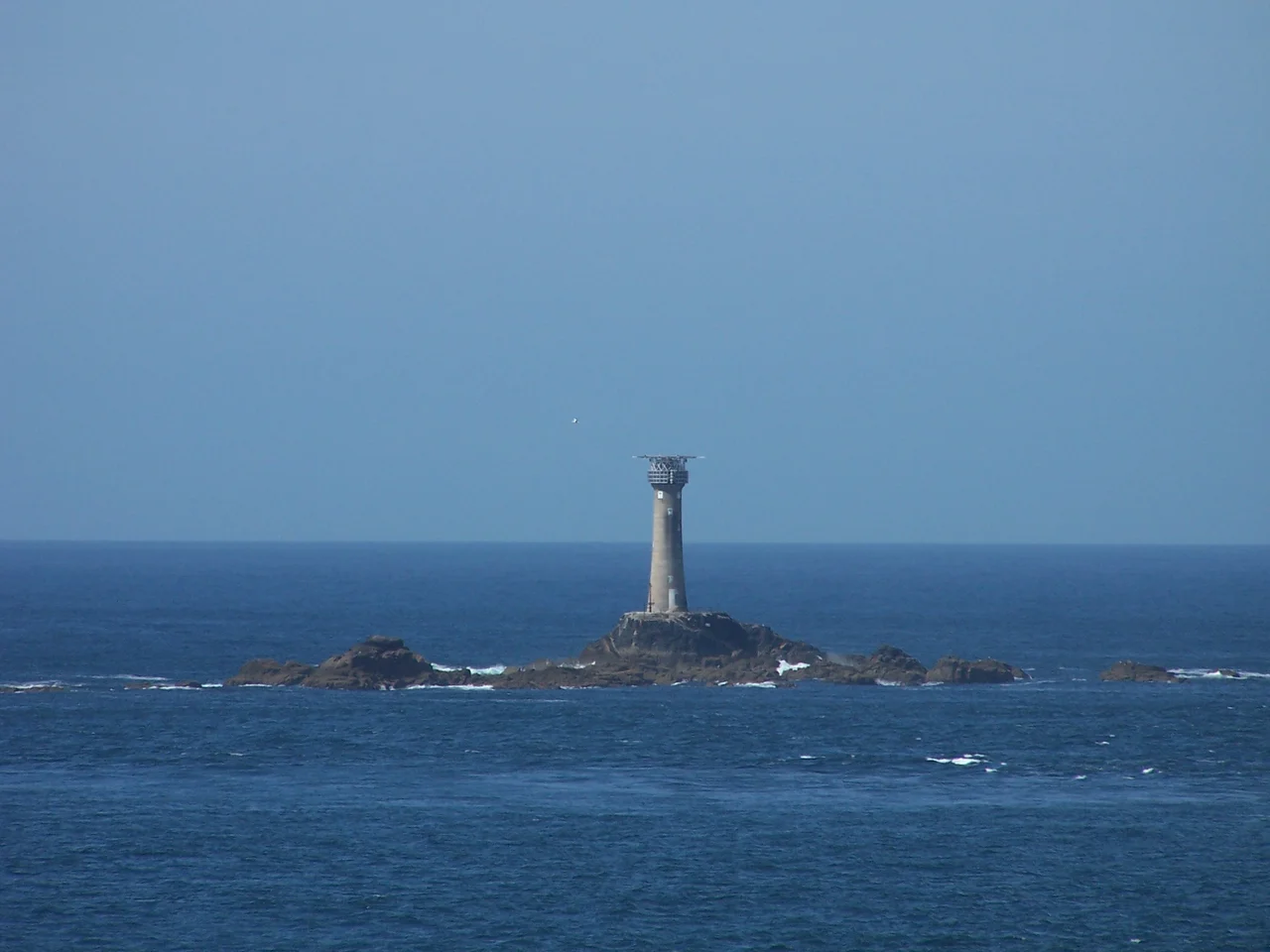 Longships lighthouse, off Land's End, Cornwall, England
August 2006
