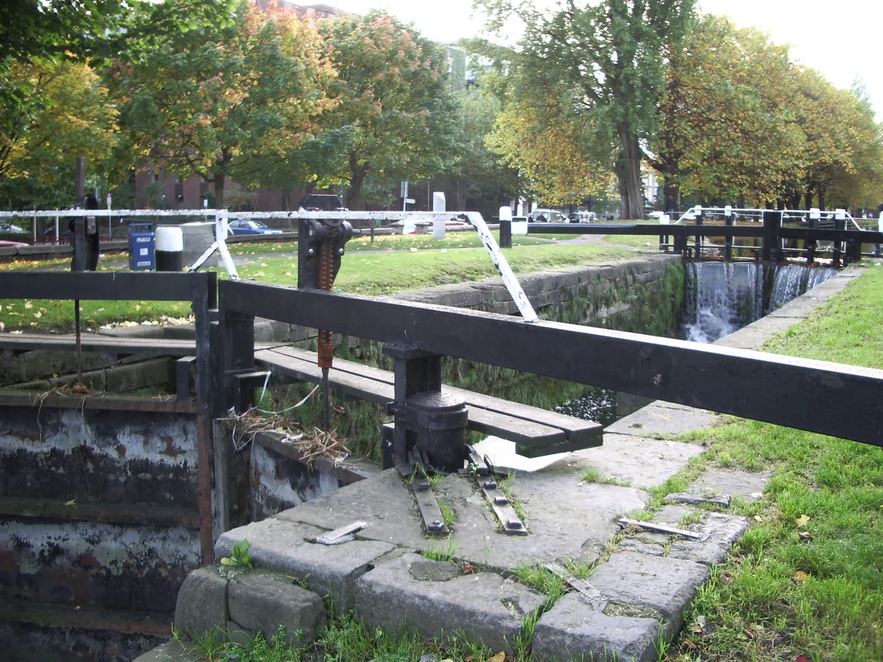 Schleuse des Grand Canal in Dublin