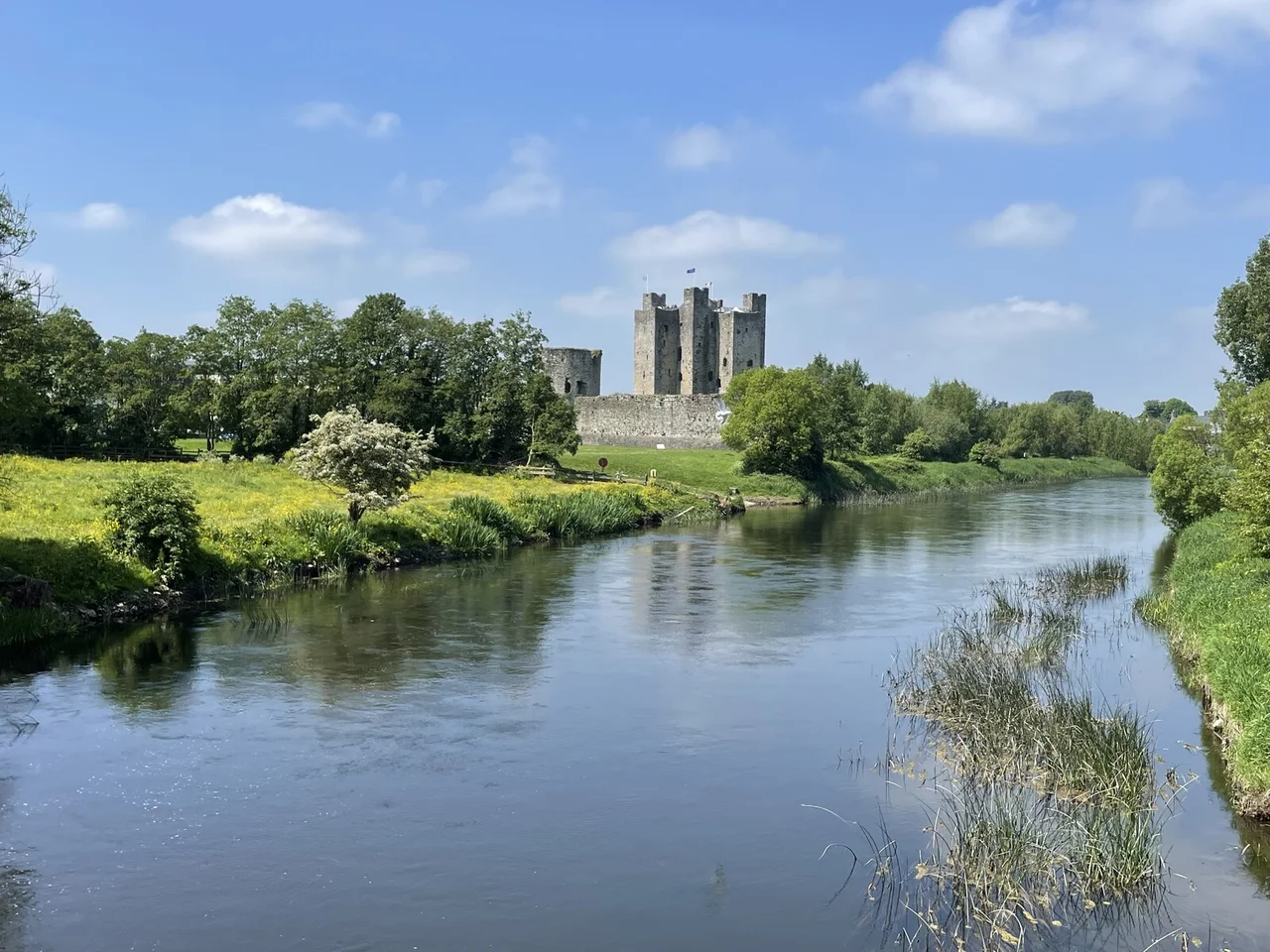 Trim Castle and the River Boyne, Co. Meath