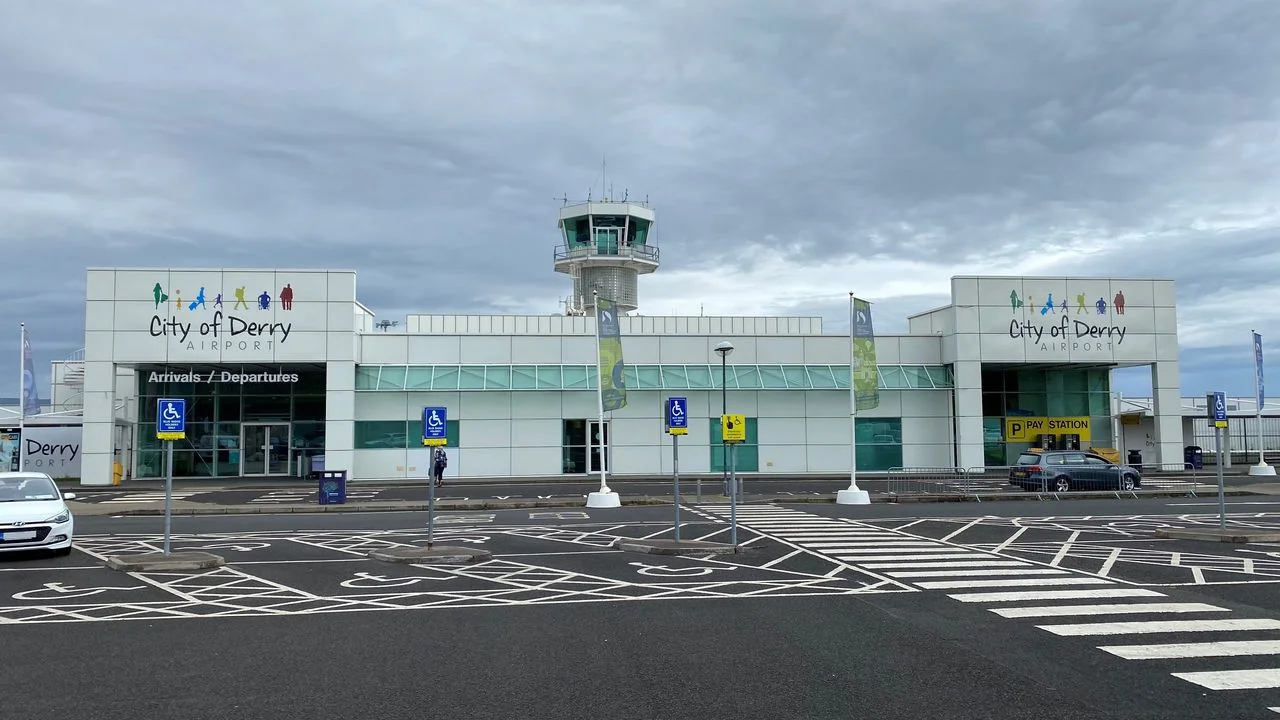 City Of Derry Airport Terminal in June, 2022