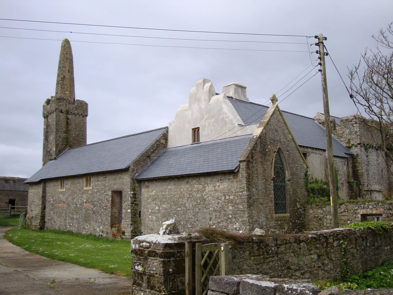 Photograph of Caldey Island Priory, Pembrokshire, Wales