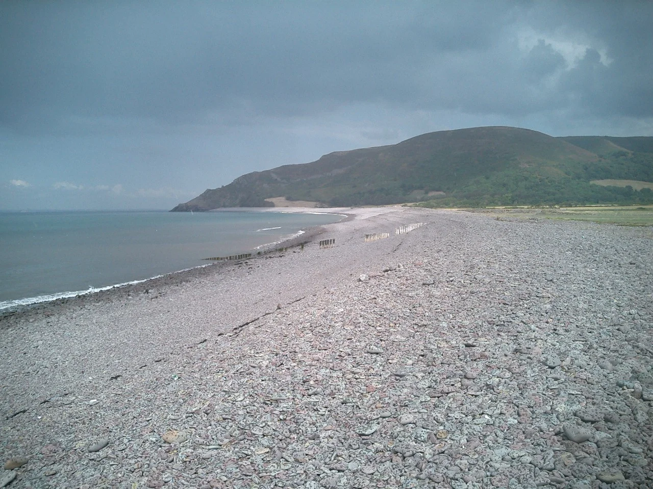my photo of Porlock beach