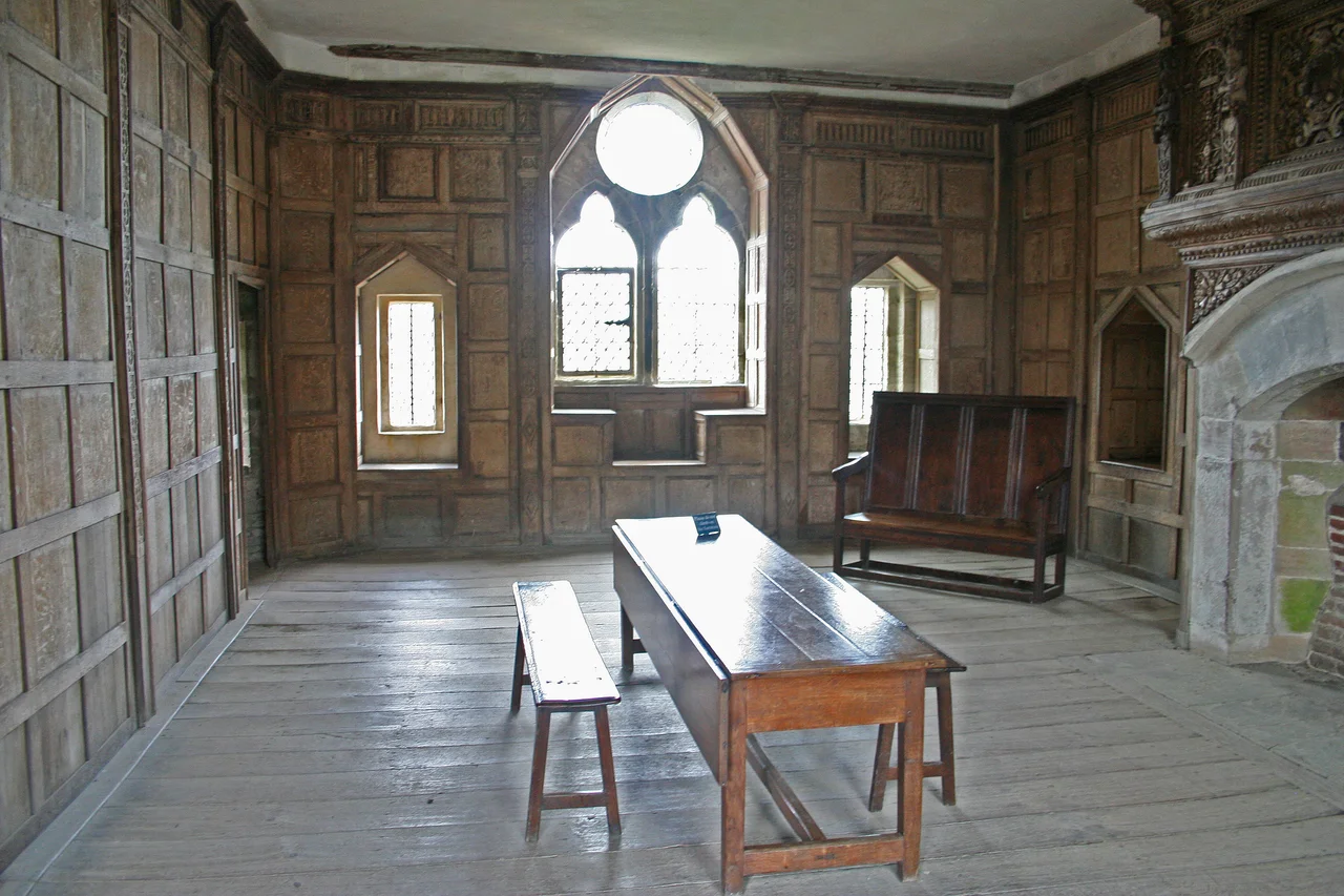 The solar of Stokesay Castle