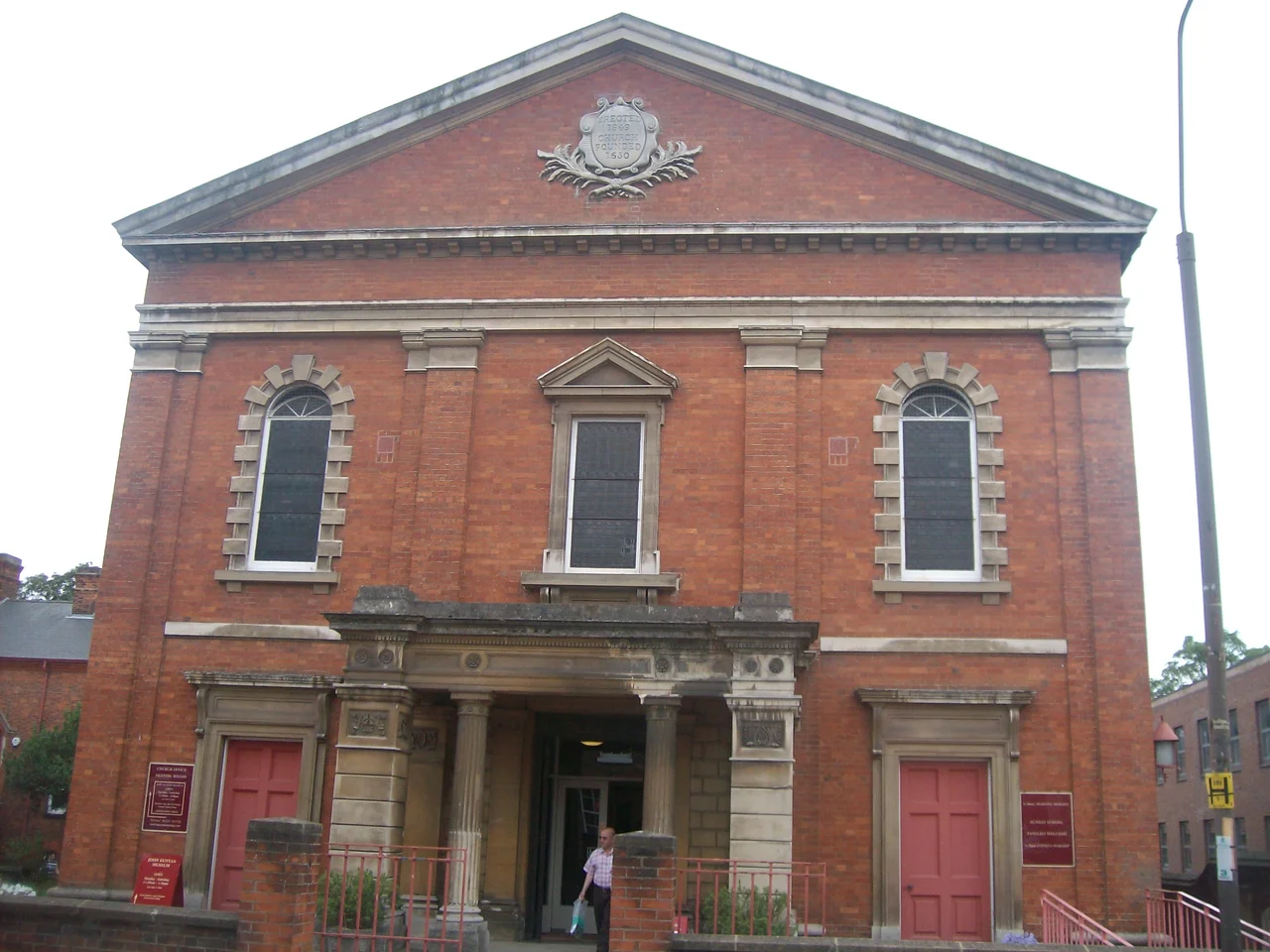 Bunyan Meeting Free Church, which is named after John Bunyun, and which adjacent to and maintains the John Bunyan Museum