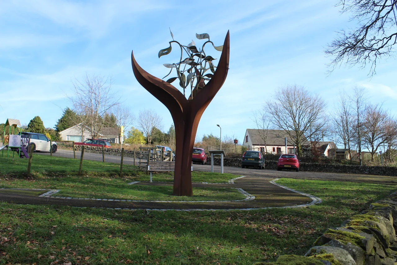 The Dalry Covenanter Sculpture, The Burning Bush