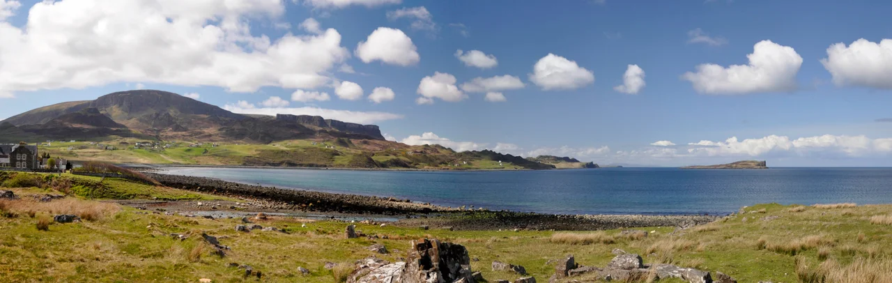Staffin - op het eiland Skye, Schotland