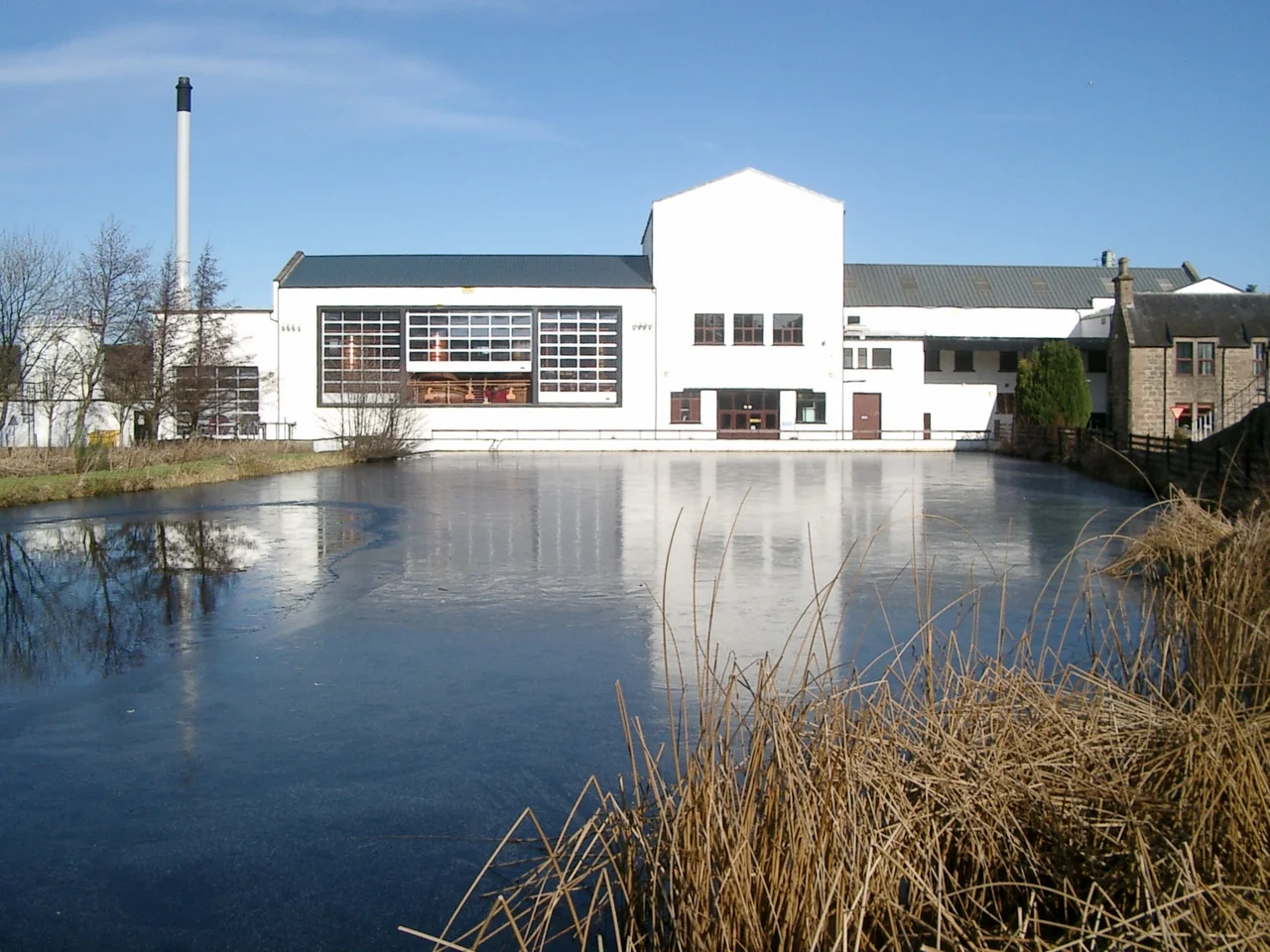 Royal Brackla Distillery Owned by John Dewar & Co, this distillery near Nairn is now running again after having been closed for some years
Keywords: distillery whisky Brackla Nairn Scotland