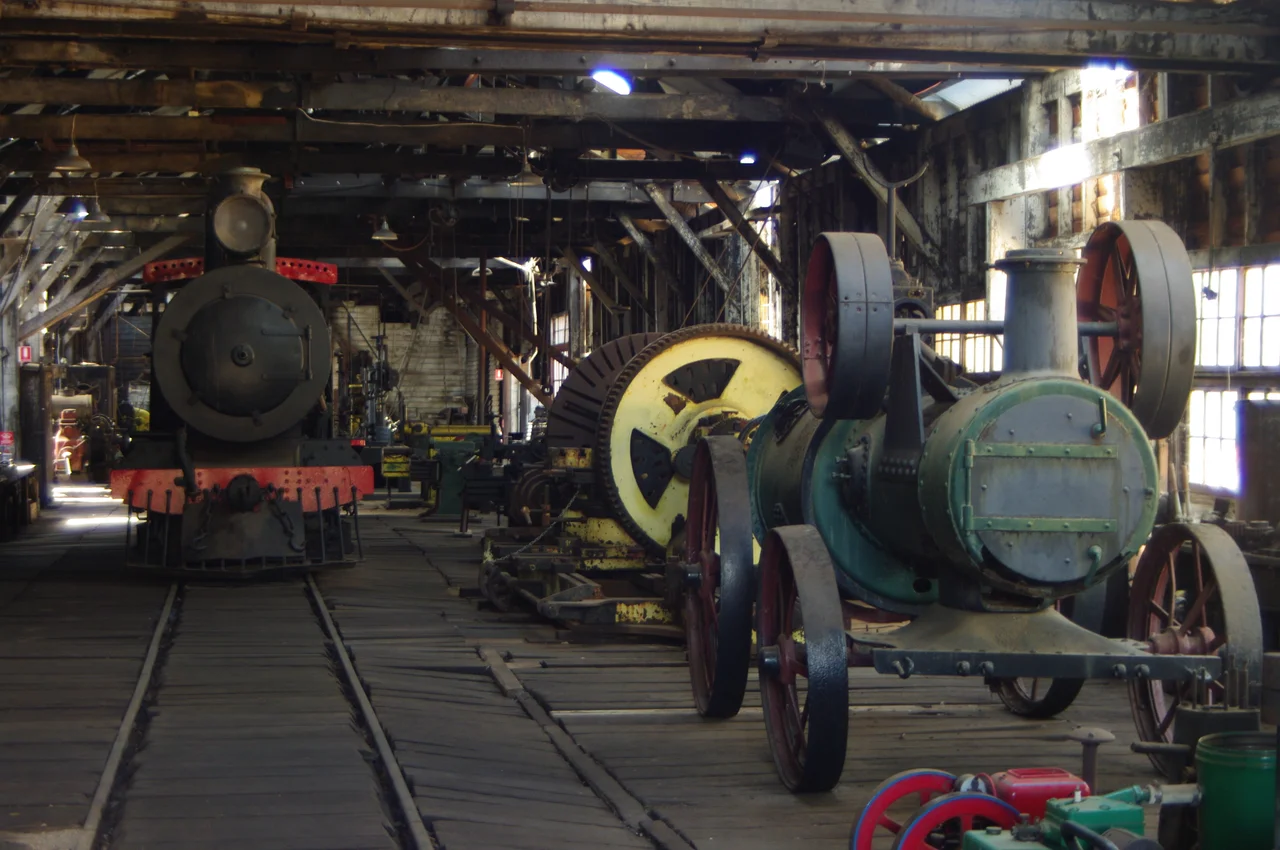 Yarloop railway workshops
Yarloop, Western Australia
Steam engines