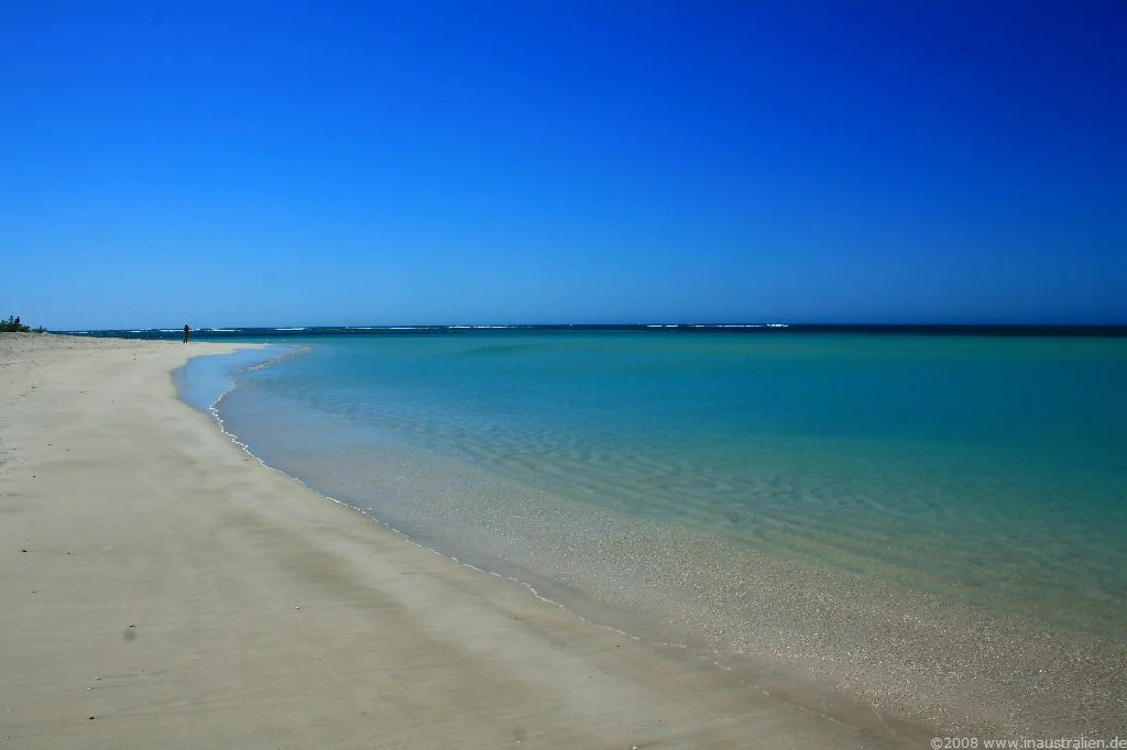 Definitiv die schönste Bucht an der Westlüste. Gnaraloo Bay.