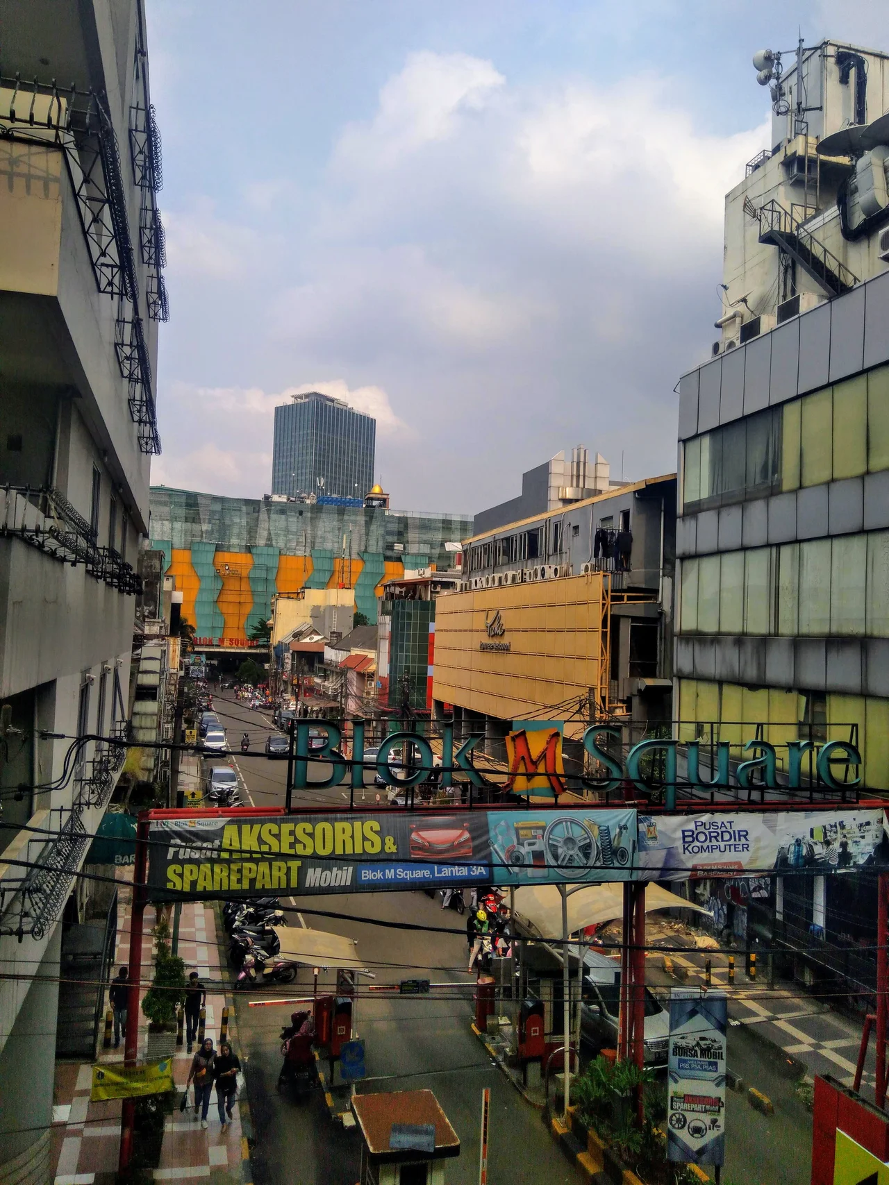 Melawai Street at Blok M, Jakarta
