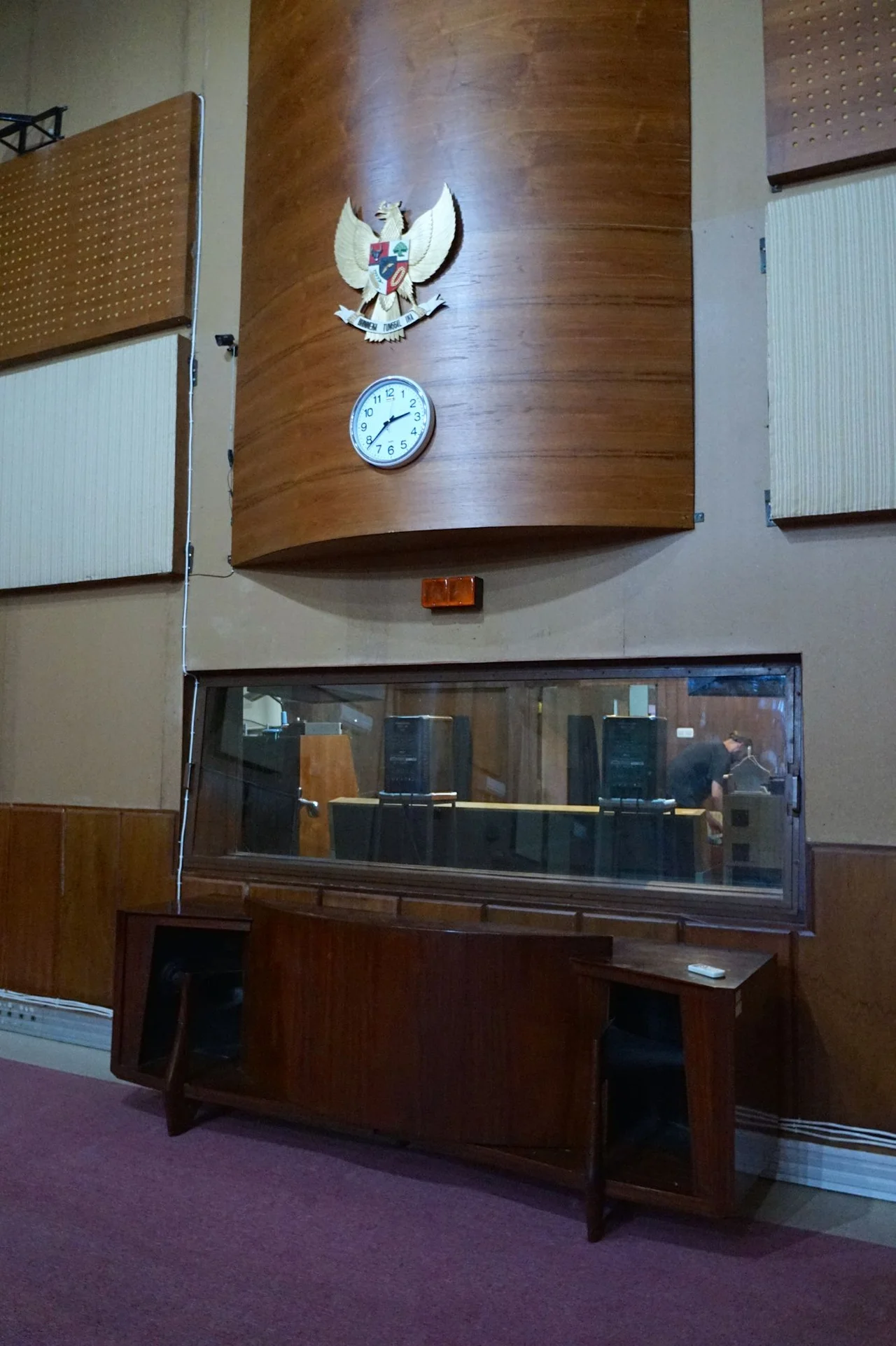 Inside Lokananta Studios, Solo, Indonesia