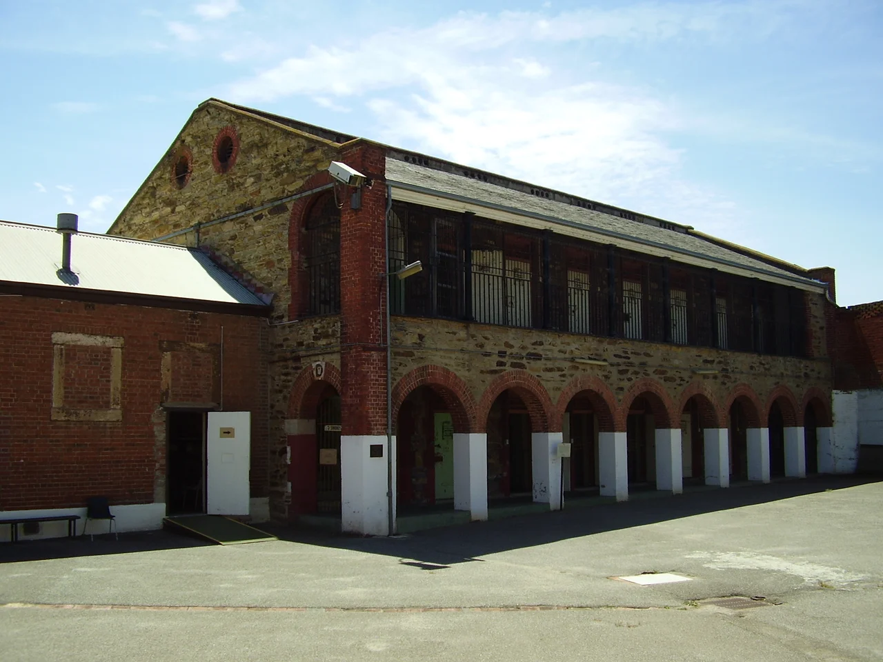 One of the cell blocks at Adelaide Gaol, Adelaide, South Australia