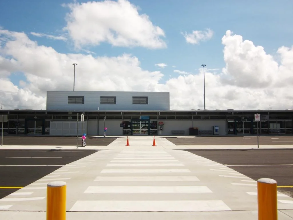 This is a photo showing the newly renovated Proserpine (Whitsunday Coast) Airport terminal.