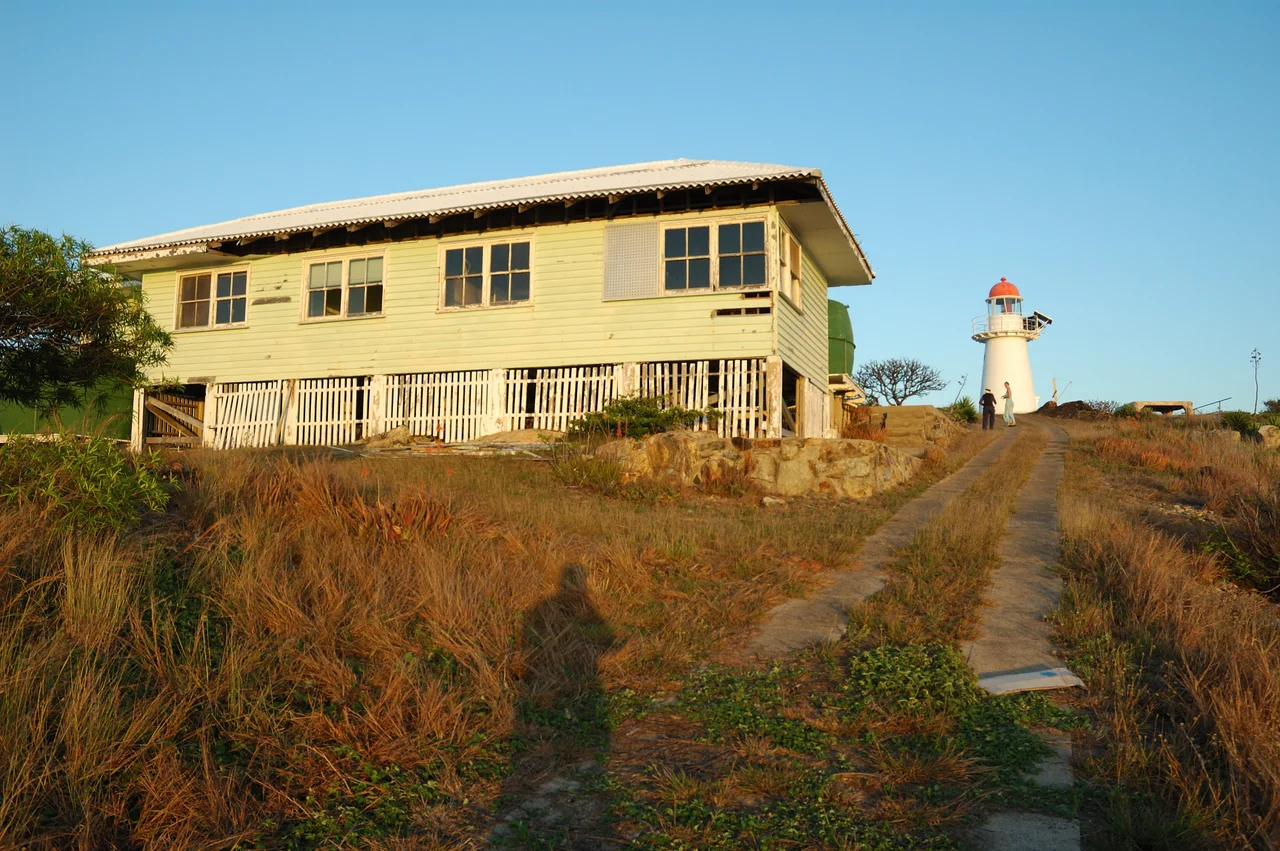 Cape Cleveland lightstation, one of the houses