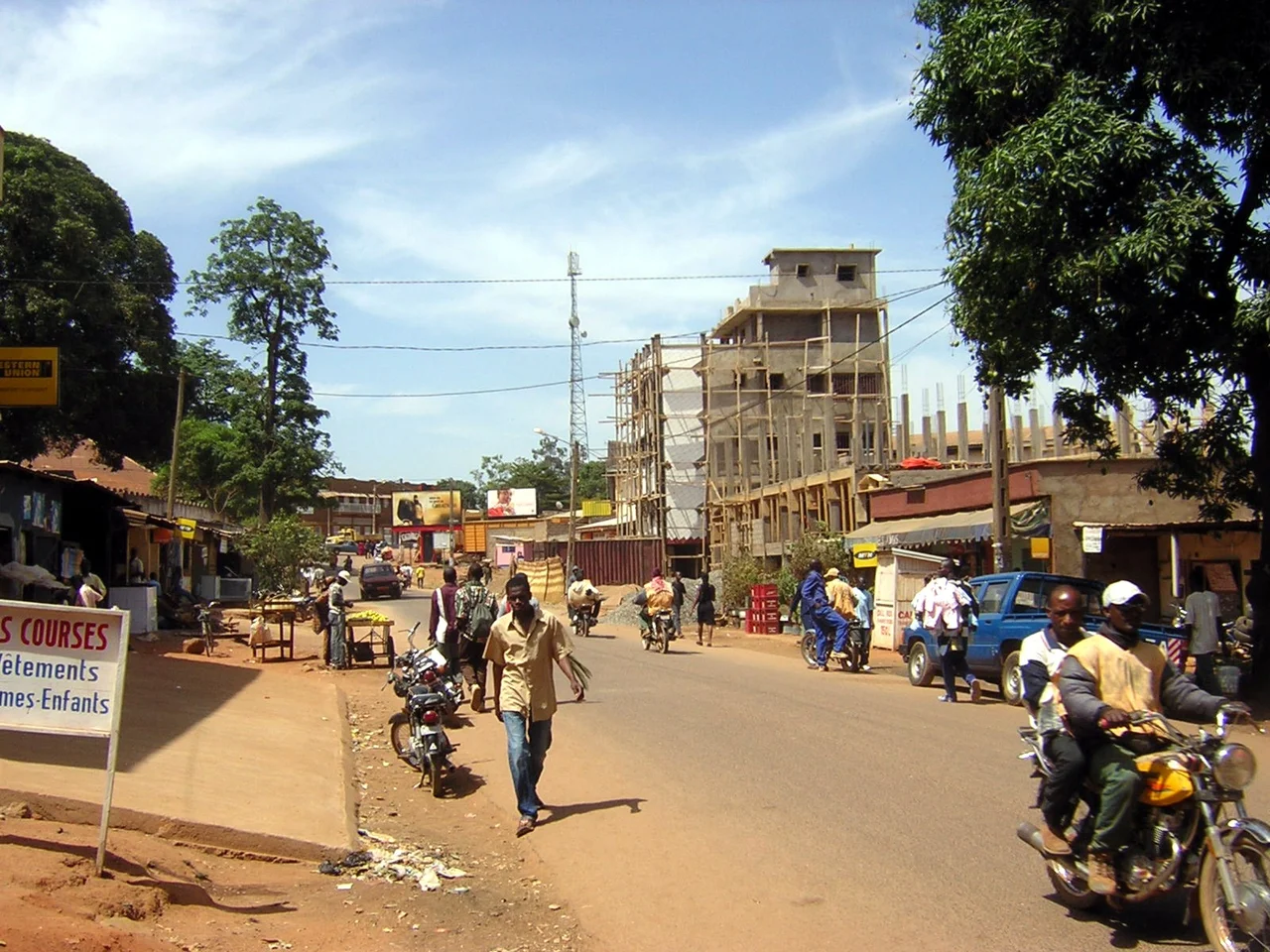 street scene in Ngaoundéré