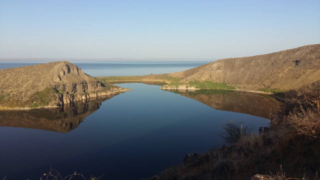 Kenya,
Central Island in Lake Turkana