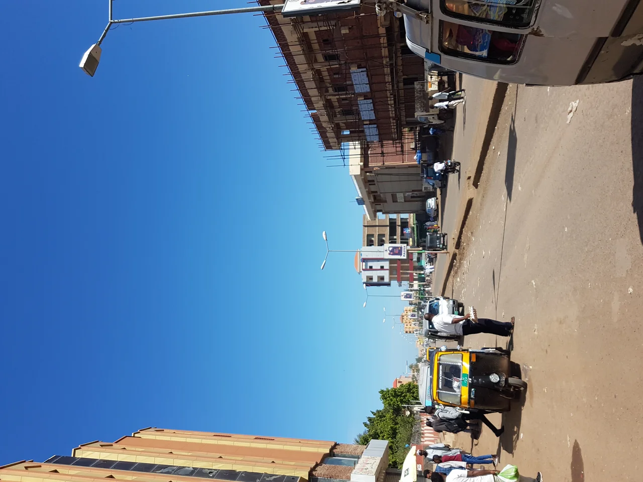 the daily business at local market