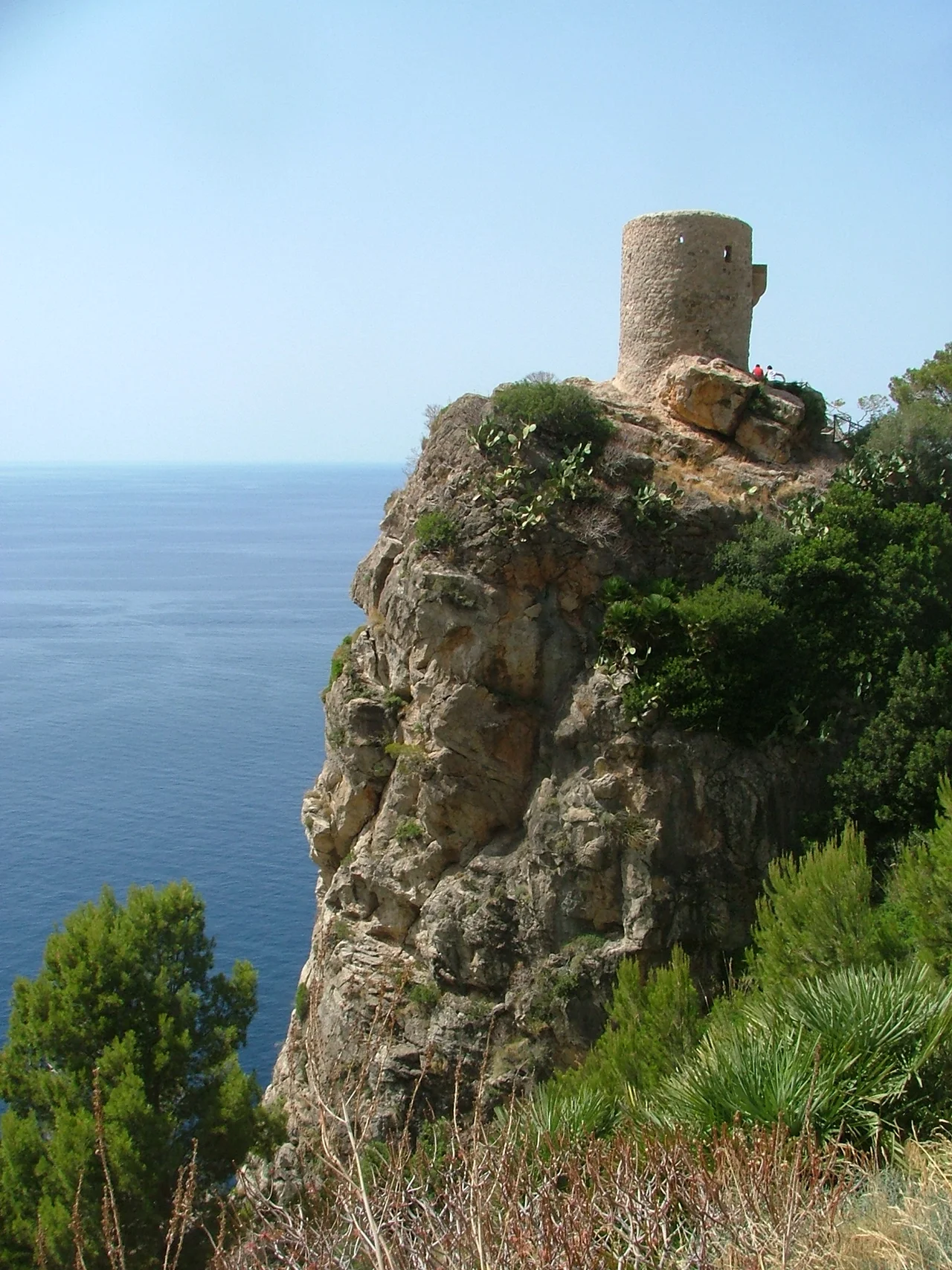 View form Torre del Verger, Banyalbufar, Mallorca, Spain