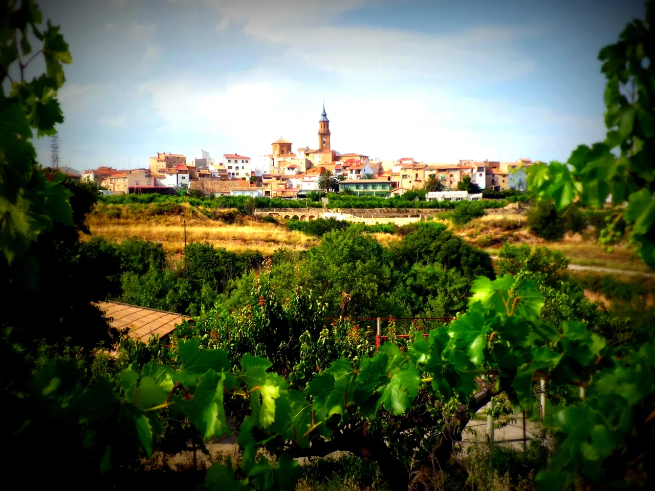 Vista parcial de Calanda (Teruel)