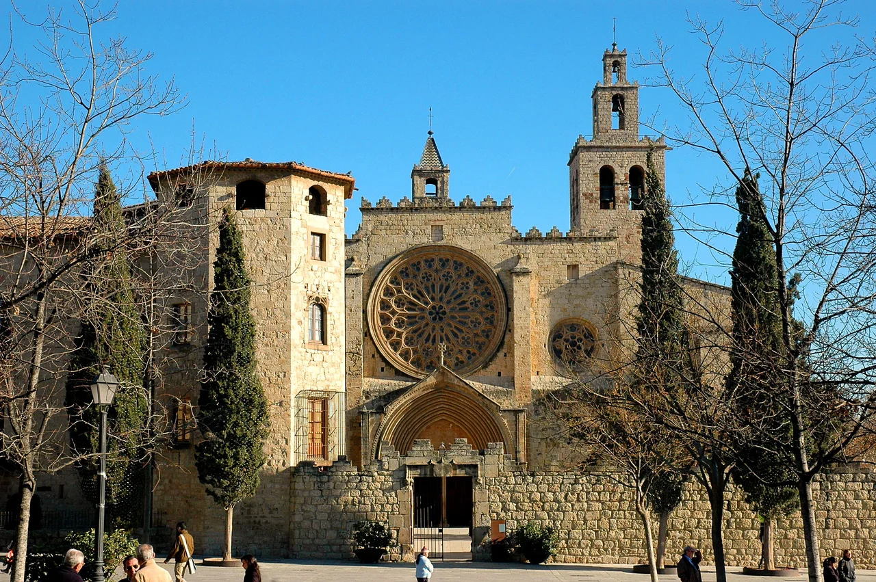 Monestir de Sant Cugat - Vista general