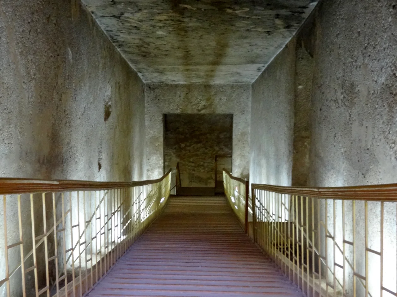 Entrance to the tomb of Akhenaten (TA 26) in Tell el-Amarna, Egypt.