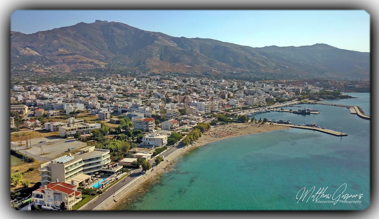 Karystos aerial view