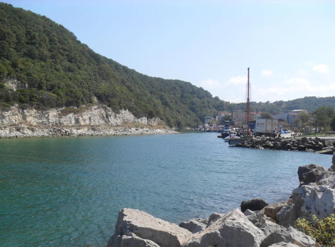 Yeşilçay River, Ağva, Şile district, İstanbul Province, Turkey