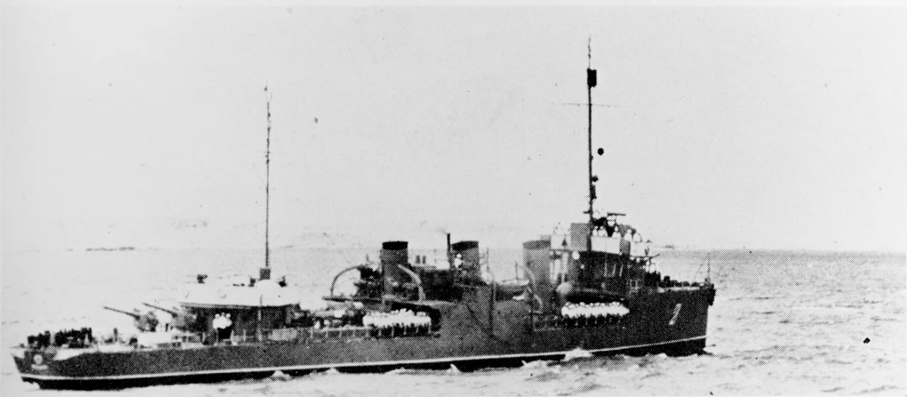 Soviet destroyer Zheleznyakov