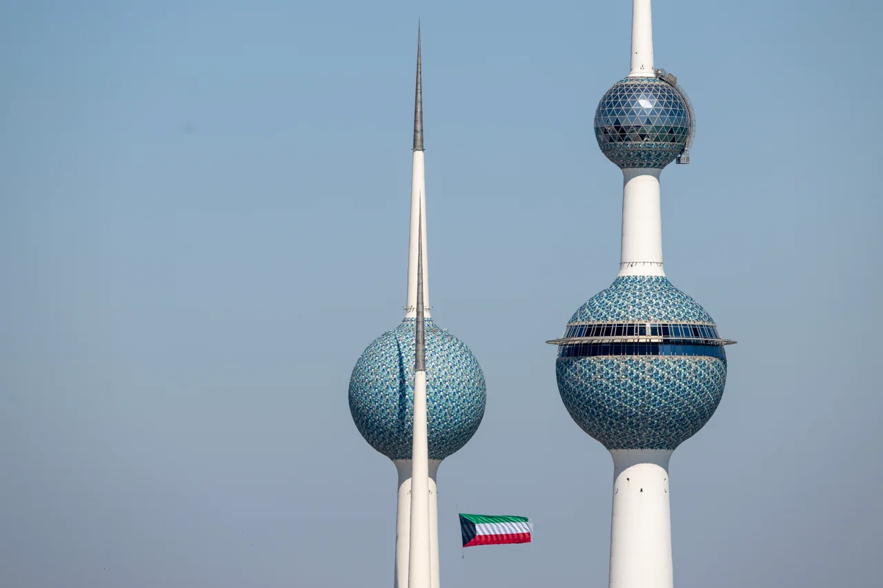 Aqua Park. Aqua Park near Kuwait Towers, Kuwait City.