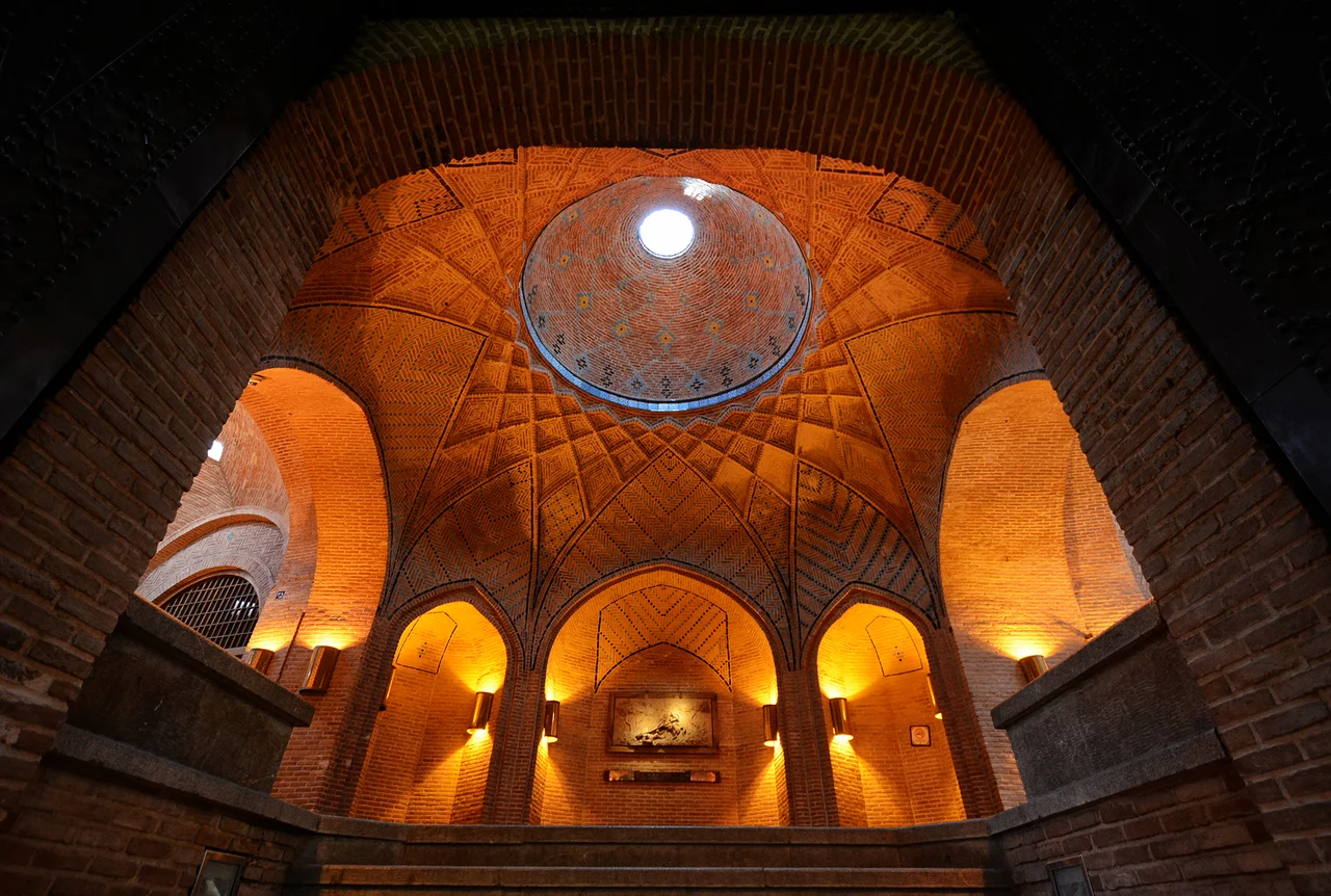 This is a photo of a monument in Iran identified by the ID