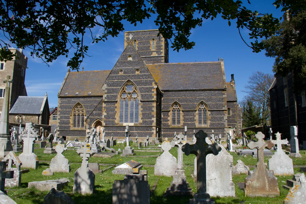Church of St Augustine of England (roman Catholic) with Cloisters Attached